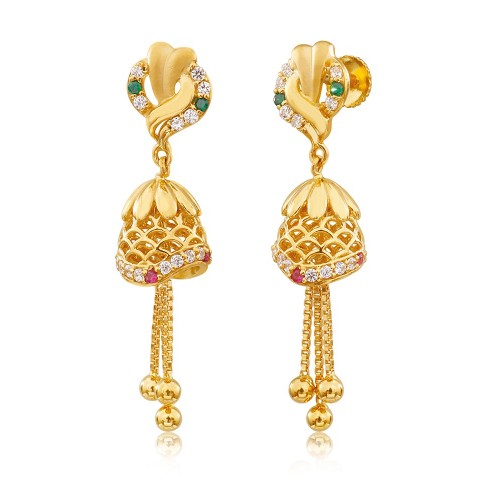 Gold earring sale online shopping